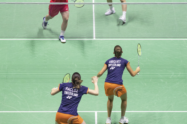 (SP)FRANCE-PARIS-BADMINTON-WORLD CHAMPIONSHIPS-WOMEN'S DOUBLES