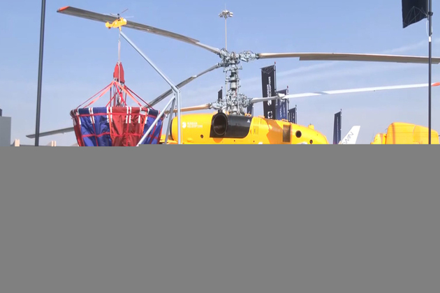 Russian Helicopters unveils upgraded Ka-32A11M firefighting helicopter at Dubai Airshow 2025