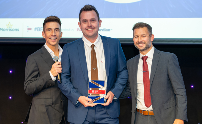 British Farming Awards 2025 New Entrant award winner, James Newhouse