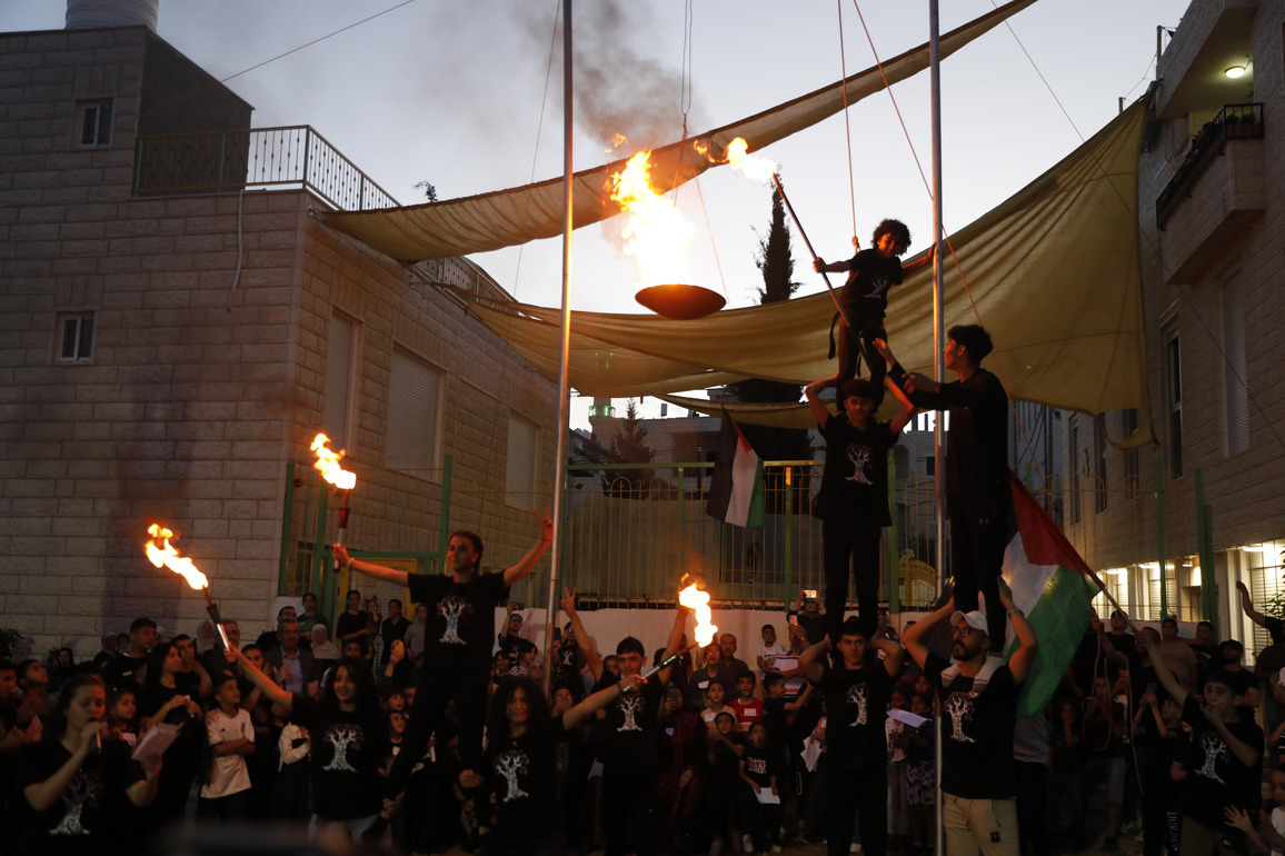 MIDEAST-WEST BANK-BETHLEHEM-NAKBA DAY