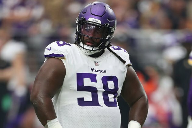 Vikings-Panthers Inactives for Week 6