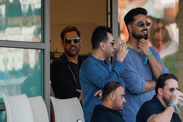 MS Dhoni watches IND-ENG 3rd T20I clash on 45th birthday