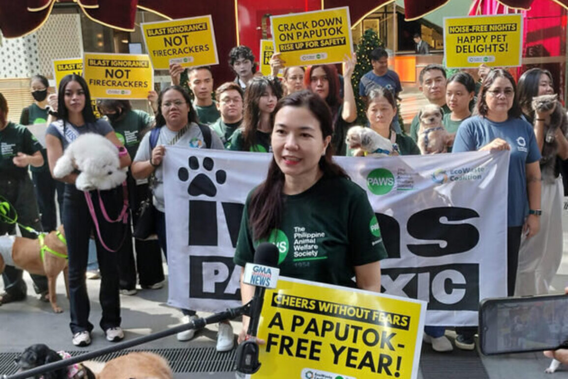 EcoWaste Coalition, PAWS Push "Iwas PapuToxic" to Protect Animals, Public Health, and the Environment Ahead of New Year's Eve