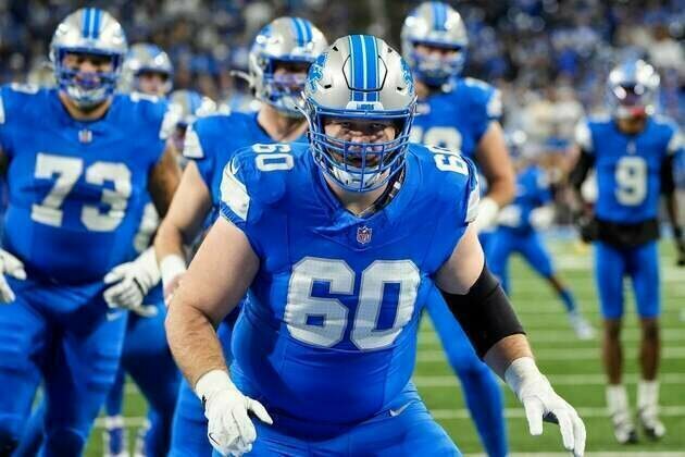 Lions C Graham Glasgow (leg) expected to start Week 1
