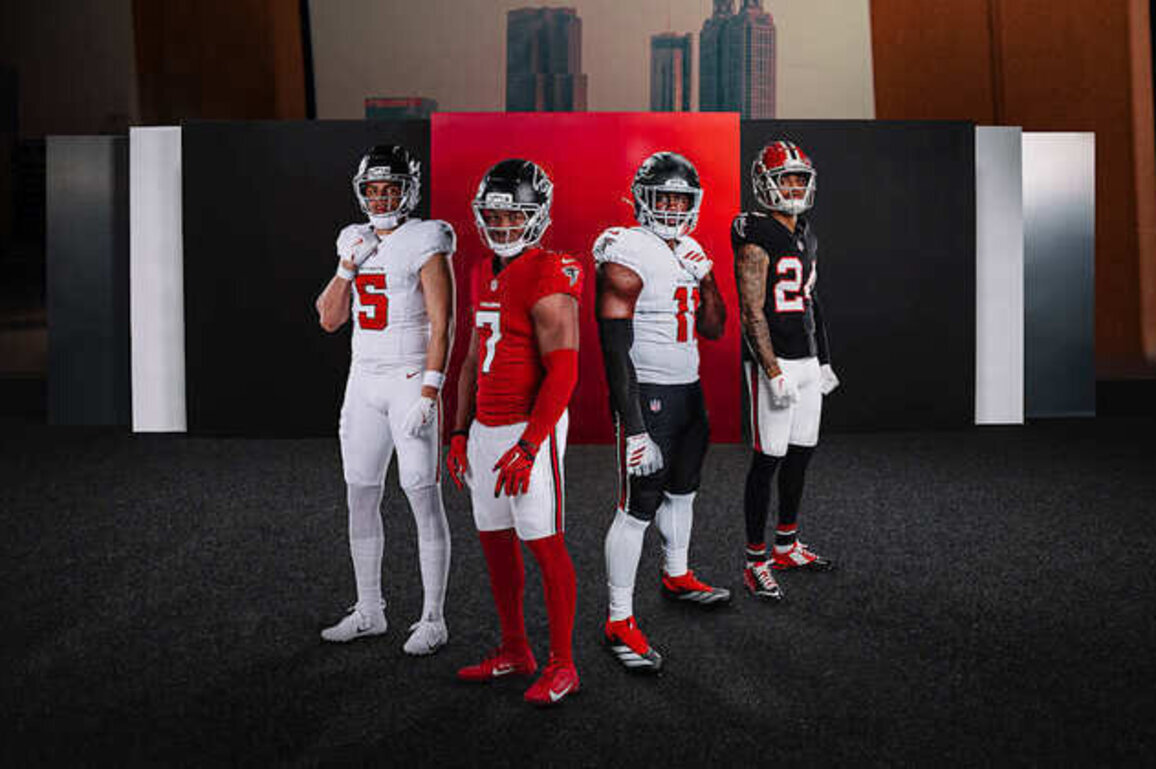 Authentic, Fast, Timeless: Atlanta Falcons unveil new uniforms