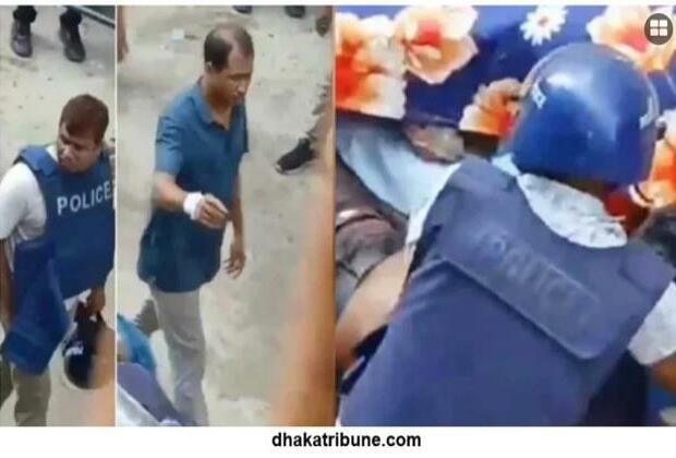 Chilling Footage: Police caught on camera dumping bodies after Savar clash