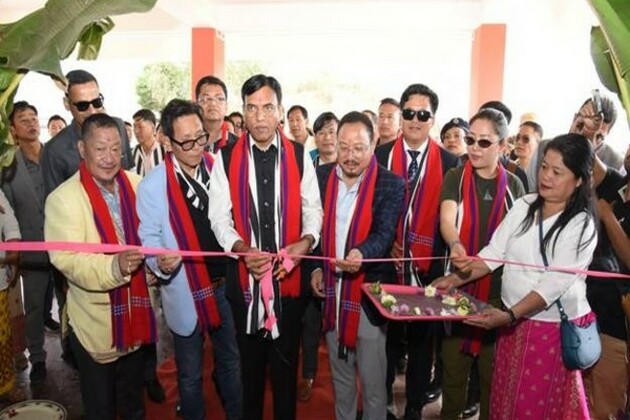 Union Sports Minister Mandaviya inaugurates Khelo India multipurpose hall in Arunachal's Kamle district