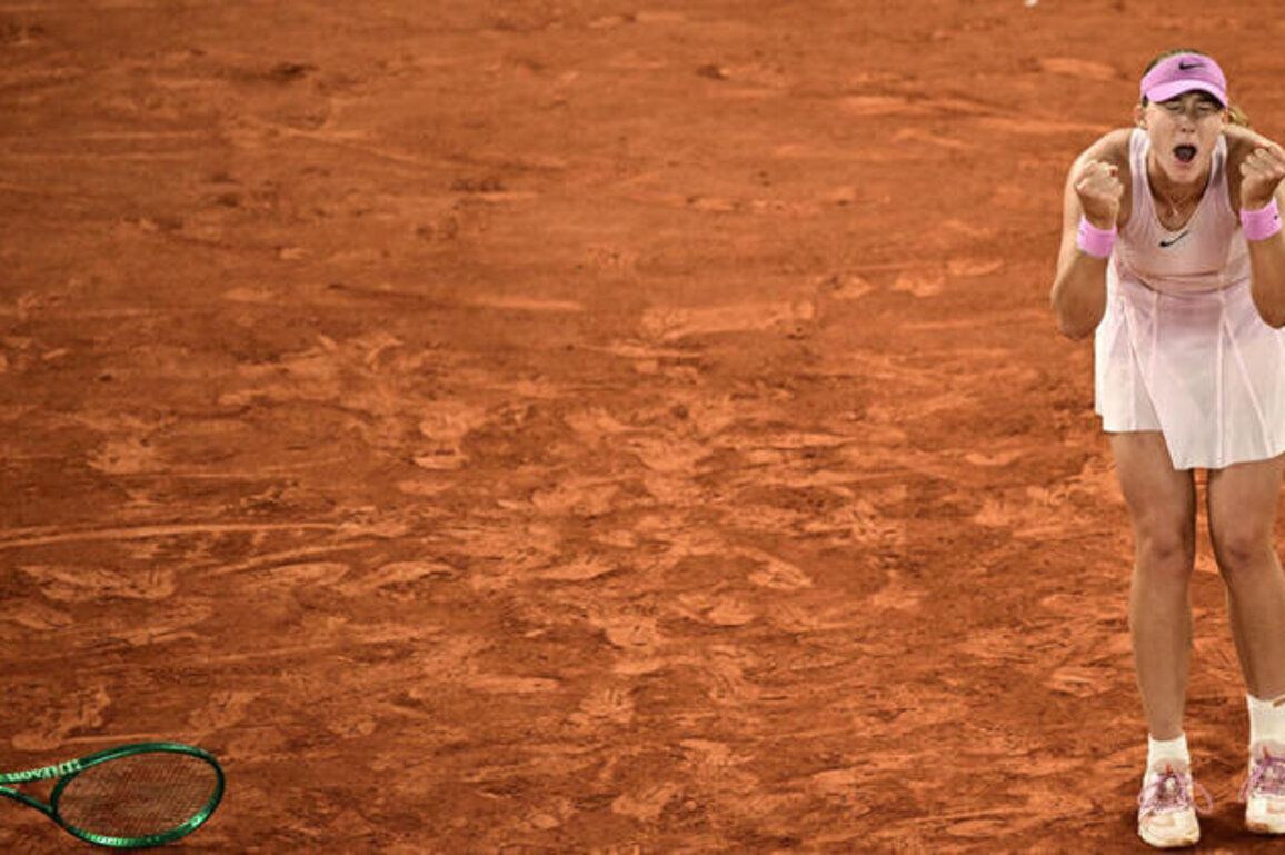 Andreeva races past Kostyuk to reach French Open final