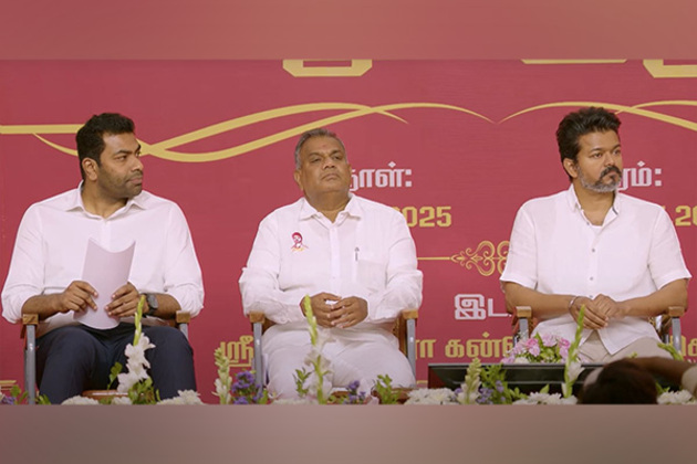 Actor Vijay's TVK opposes three-language policy, delimitation, Waqf Bill, passes resolutions against it