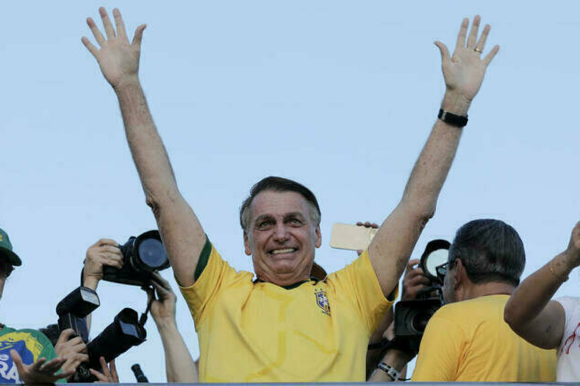 Bolsonaro leads rally at site of 2023 Brazil insurrection