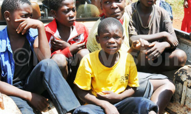 Police arrests over 50 children for not reporting to school Police arrests over 50 children for not reporting to school