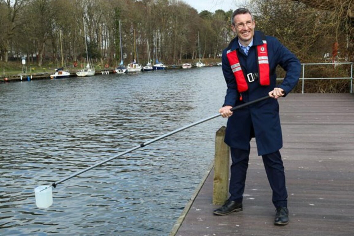 Minister Muir Launches Great UK Water Blitz In NI  07-04-2025