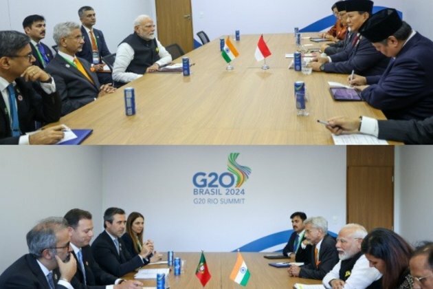 PM Modi holds bilateral meetings with Indonesia and Portugal