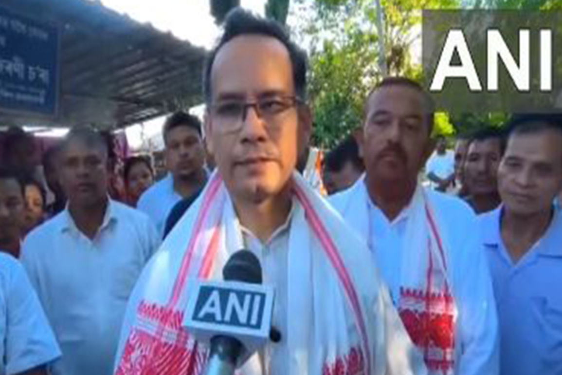 "Pleased that people are accepting B Sudarshan Reddy": Gaurav Gogoi