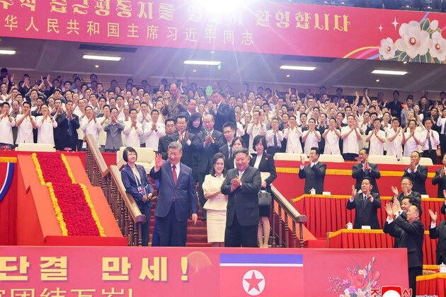 "Unbreakable relationship; time-tested ties": North Korea rolls out red carpet for Xi Jinping