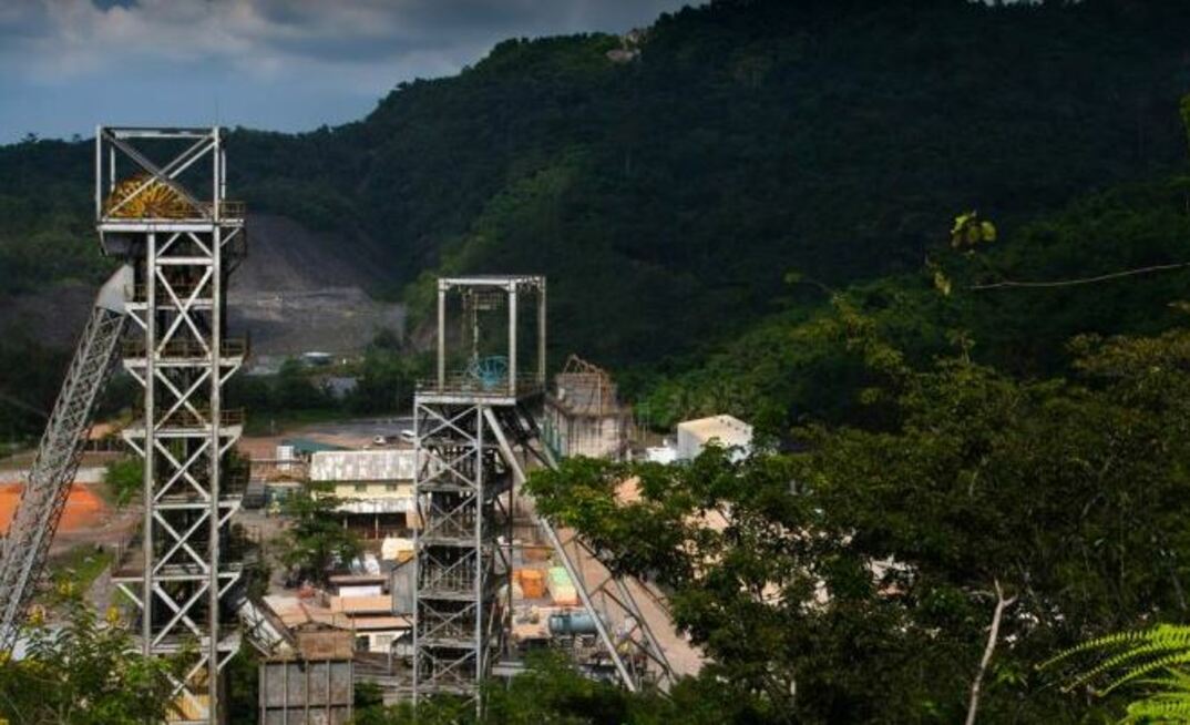 The Obuasi gold mine in Ghana.