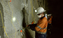 Blast process in Machine Hall at MAT