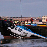 Search and rescue operations underway after helicopter crash in territorial waters in Qatar