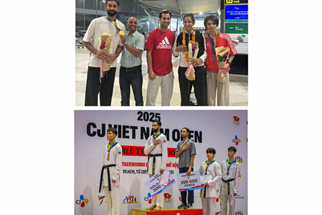 India Shines at CJ Vietnam Open 2025: Peace Taekwondo Academy Athletes Bring Home 1 Gold, 2 Bronze