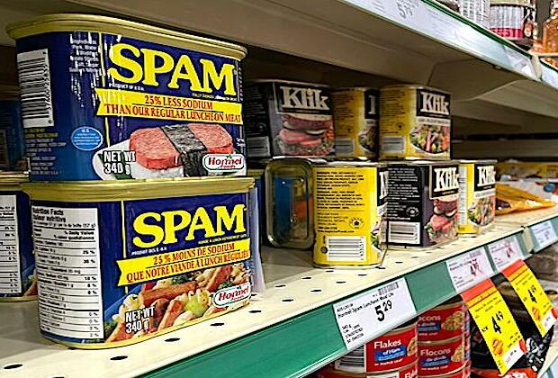 Spam hits records sales for seventh consecutive year