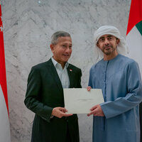 UAE President receives written message from Singapore's President