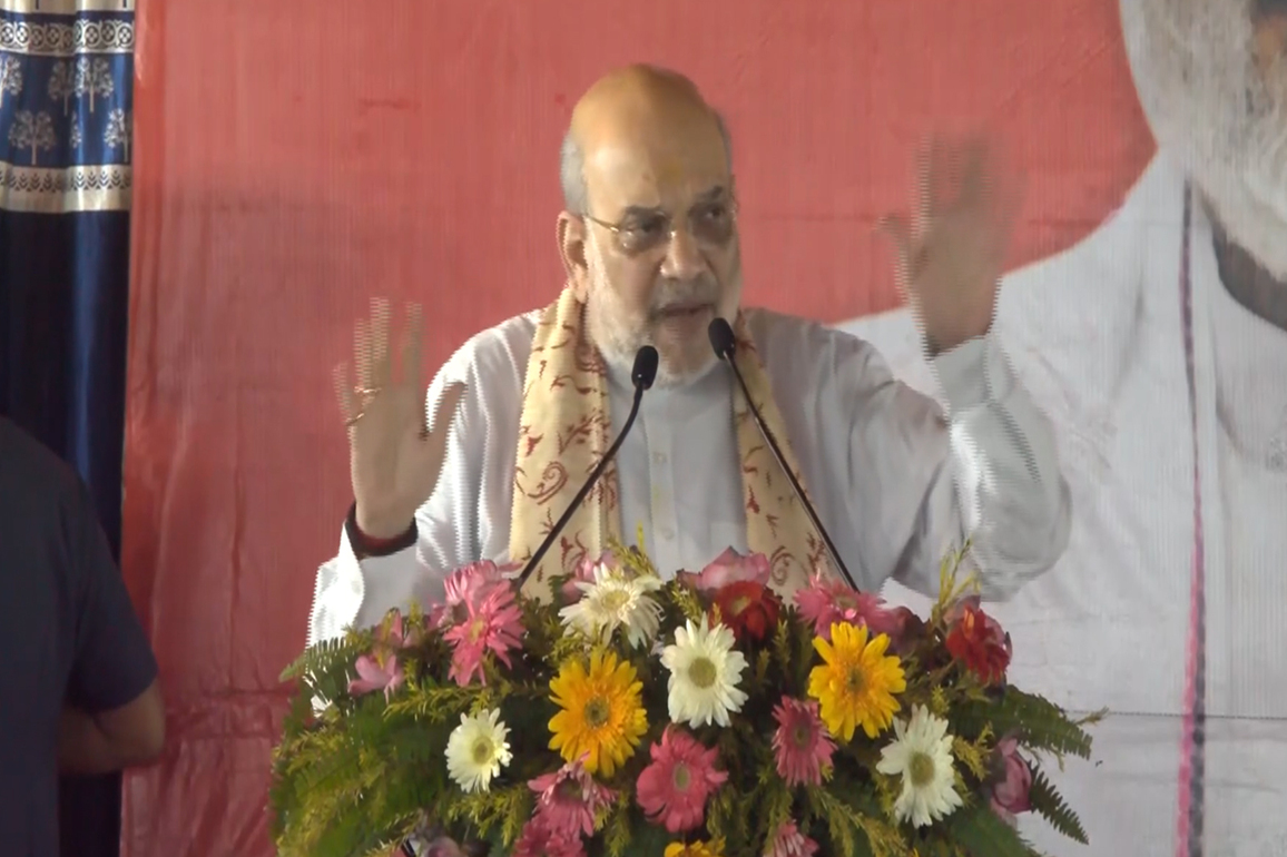 "Aapke beto ka number nahi lagne wala hai": Amit Shah takes shot at dynastic politics in Begusarai rally