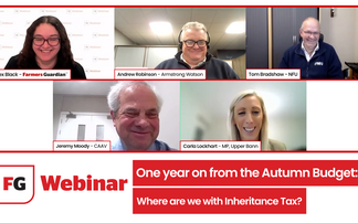 Watch our latest webinar: One year on - Where are we on Inheritance Tax?