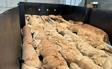 Olly Harrison bakes 'largest' loaf of bread in the world to highlight unfairness in the supply chain