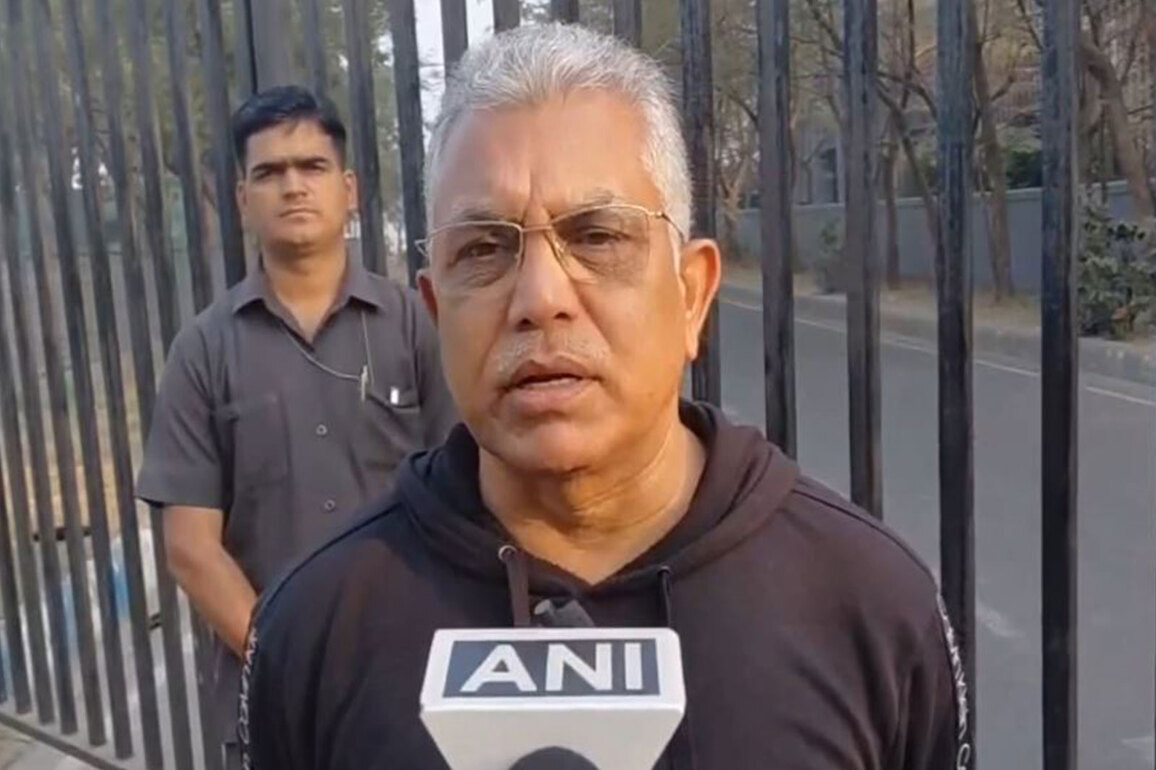 "Foreign forces trying to destabilise Bangladesh, BNP's responsibility to establish peace there": BJP's Dilip Ghosh