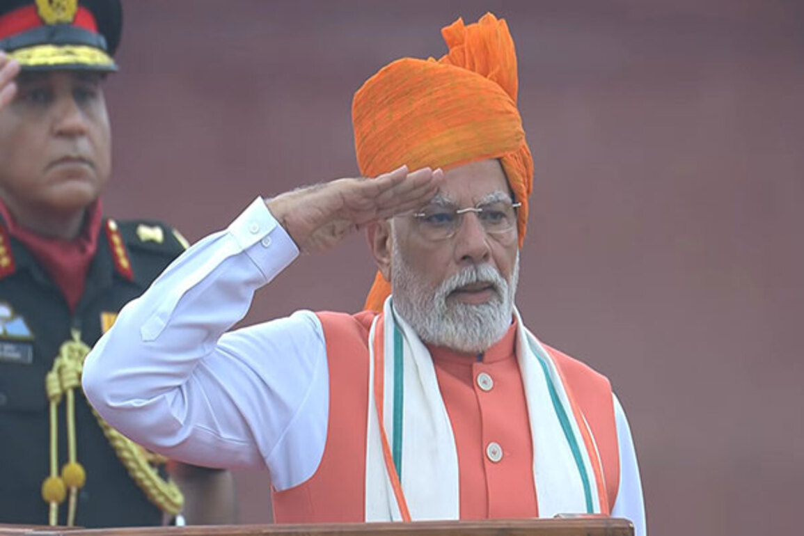 "Sin of murdering Constitution": PM Modi recalls 1975 Emergency on Independence Day