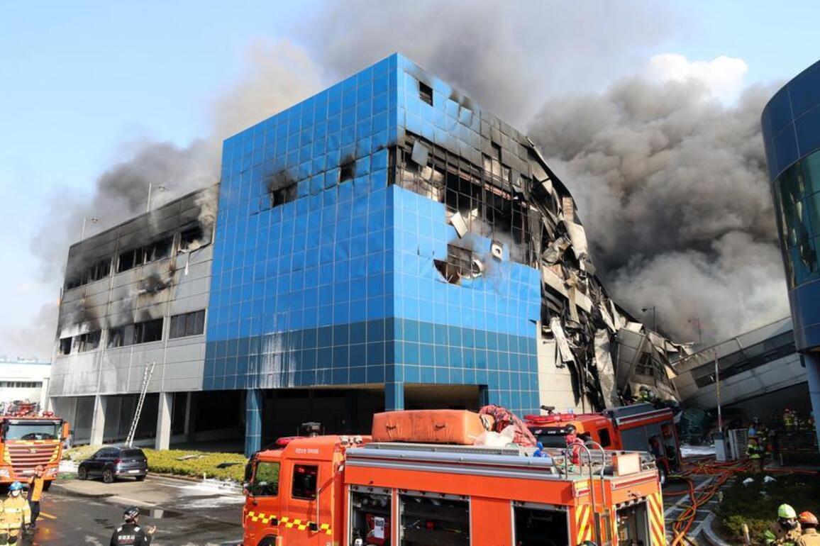 55 injured, 14 missing in S. Korea's auto parts factory fire