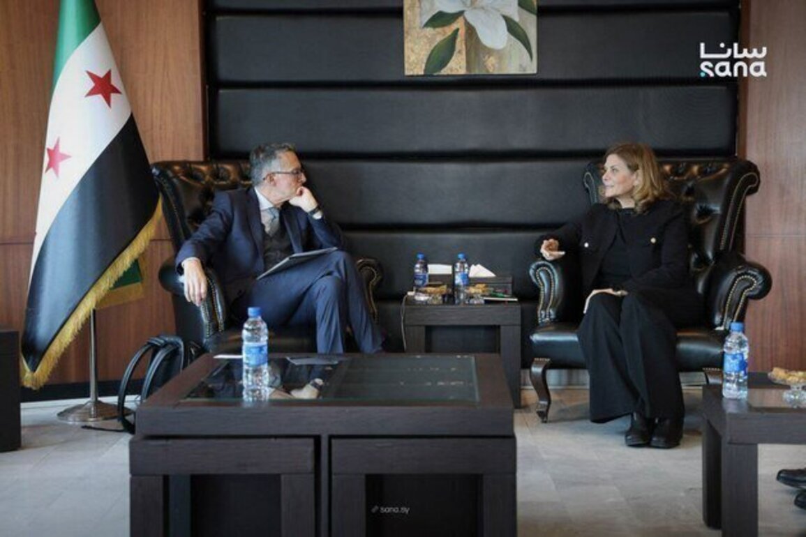 Syrian minister discusses refugee return with IOM chief of mission