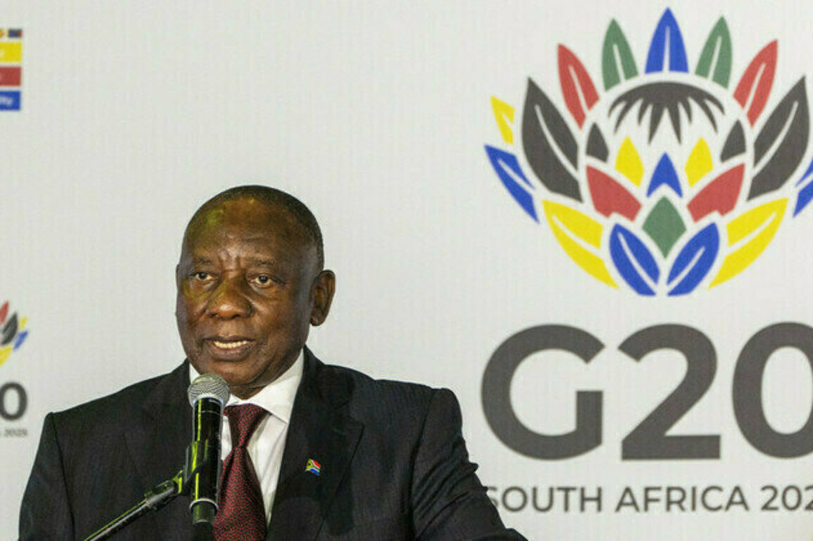 China comments on South Africas G20 presidency