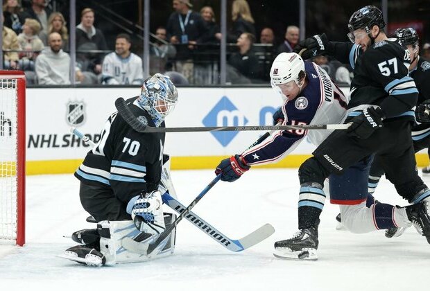 Blue Jackets erase two-goal deficit, dump Utah in OT