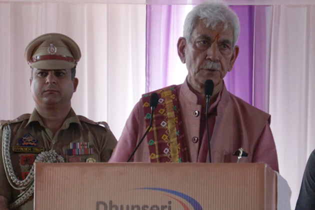 J-K: LG Sinha inaugurates Rs 1,240 cr industrial unit, accuses Pak of trying to destabilise economy