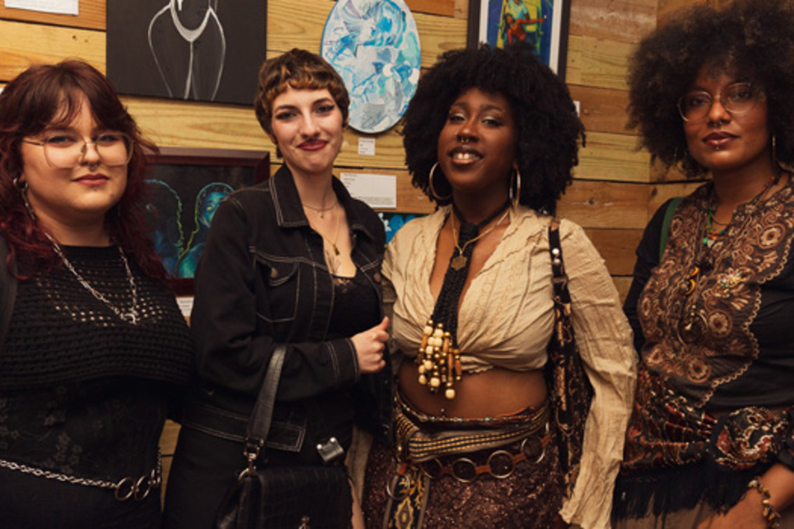 Photos- Canvas Is Black Art Exhibition Opens
