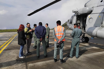 North Sikkim: Relief operations resume; first chopper sortie of day flies out of Pakyong