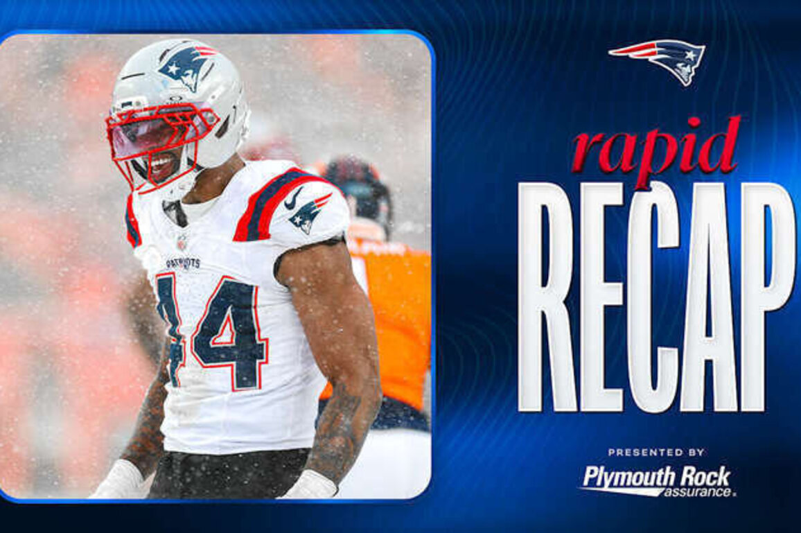 Rapid Recap: Patriots Win AFC Championship, Beat Broncos 10-7
