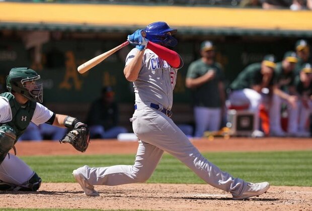 Cubs sweep Athletics to complete successful California swing