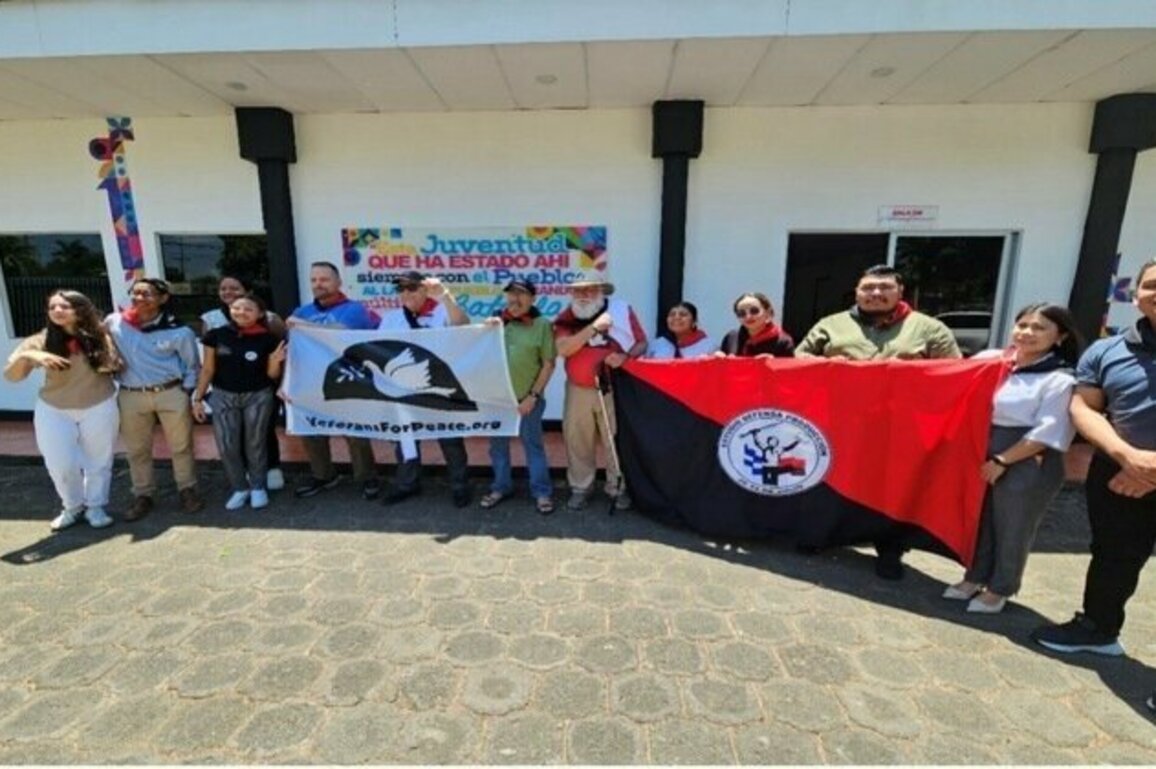 Veterans For Peace Delegation Visits Nicaragua