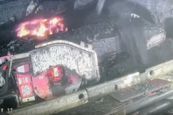 The regulator's image of the incident.