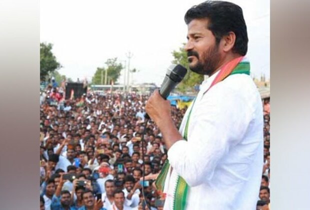 Newly-elected CM Revanth Reddy thanks Congress leaders, soldiers for unwavering support