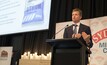 Pilbara Minerals boss Ken Brinsden ... legal dispute clearly a drag on company's share price
