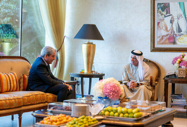 RAK Ruler receives Hilton President for Middle East, Africa