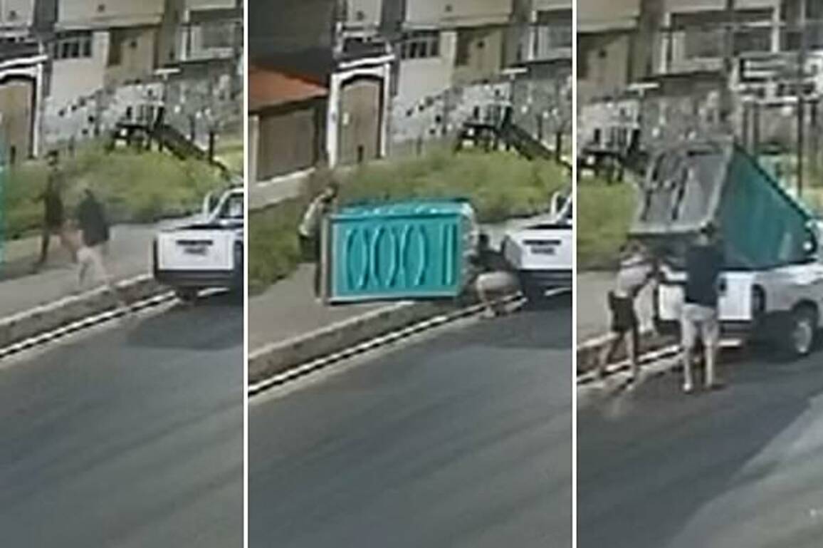 Potty thieves brazenly swipe portable toilet amid rash of restroom heists in Brazil