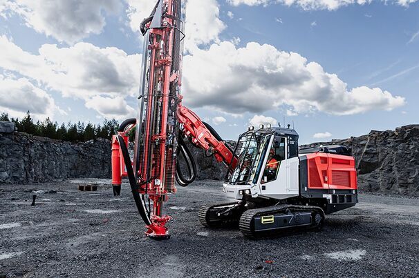 Sandvik's Pantera surface drill rig