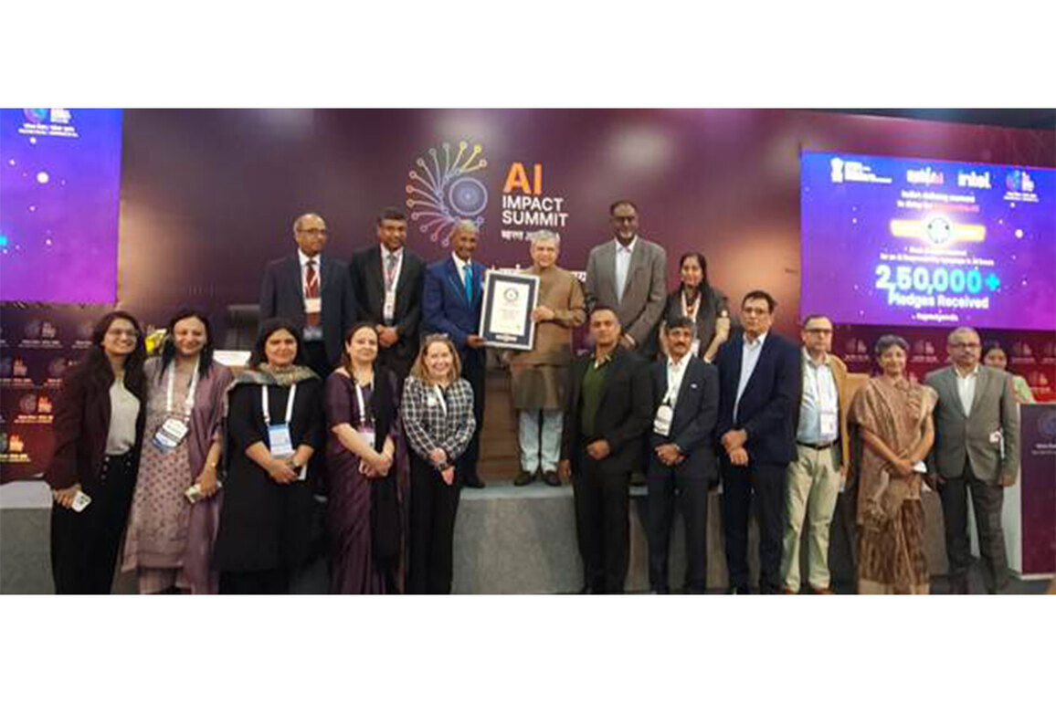 India sets Guinness World Record with over 2.5 lakh AI responsibility pledges