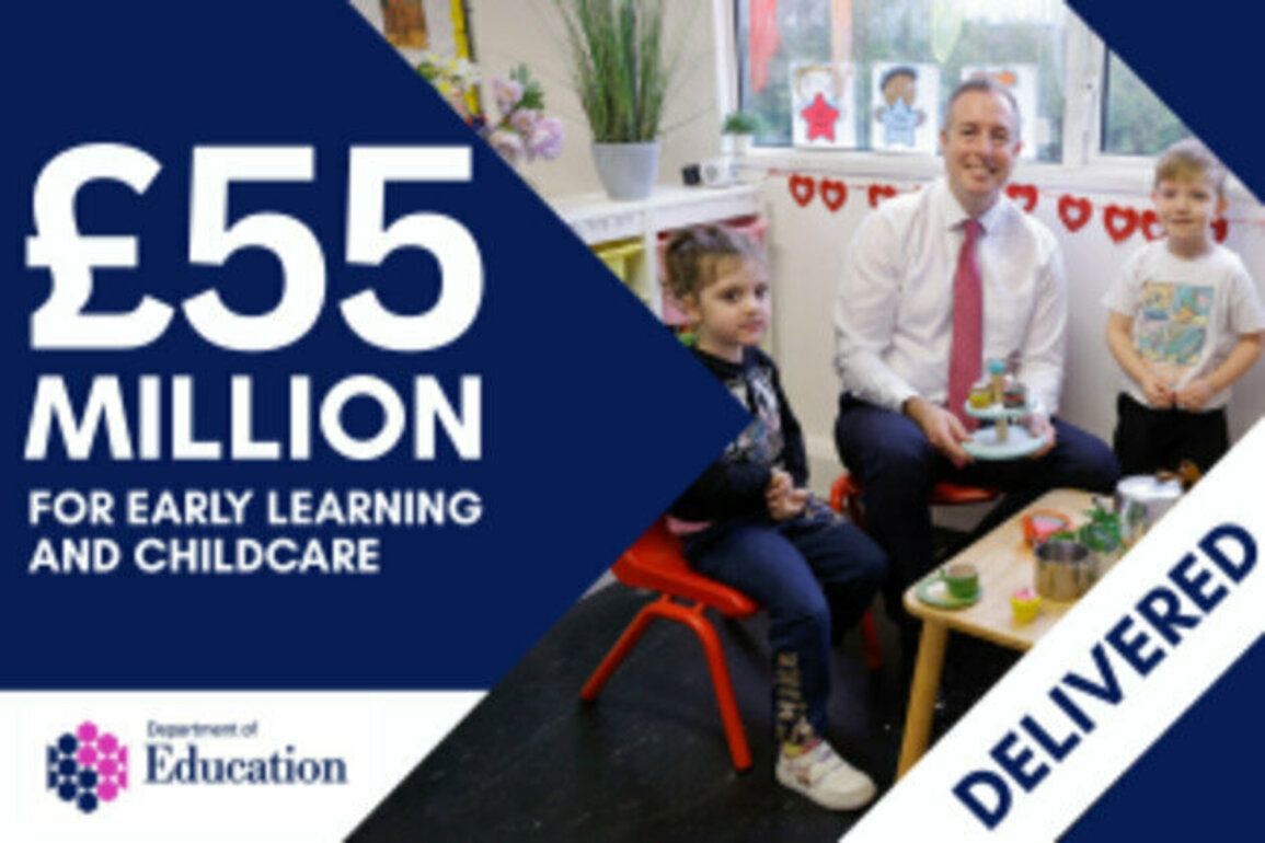 Education Minister announces extension of the Northern Ireland Childcare Subsidy Scheme to cover school-age children