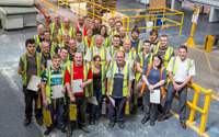 Howarth Timber staff celebrate diploma 