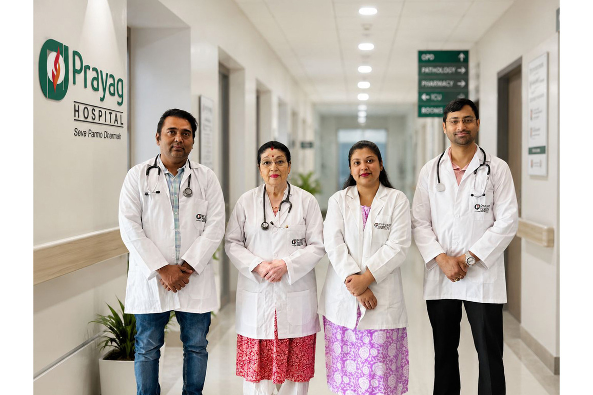 High-Risk Trauma Surgery Saves Road Accident 74-year-old patient at Prayag Hospital